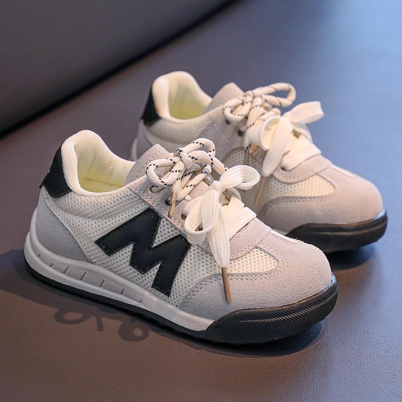 

Girls double mesh board shoes 2025 autumn new casual classmates children s fashion sports shoes boys board shoes 26