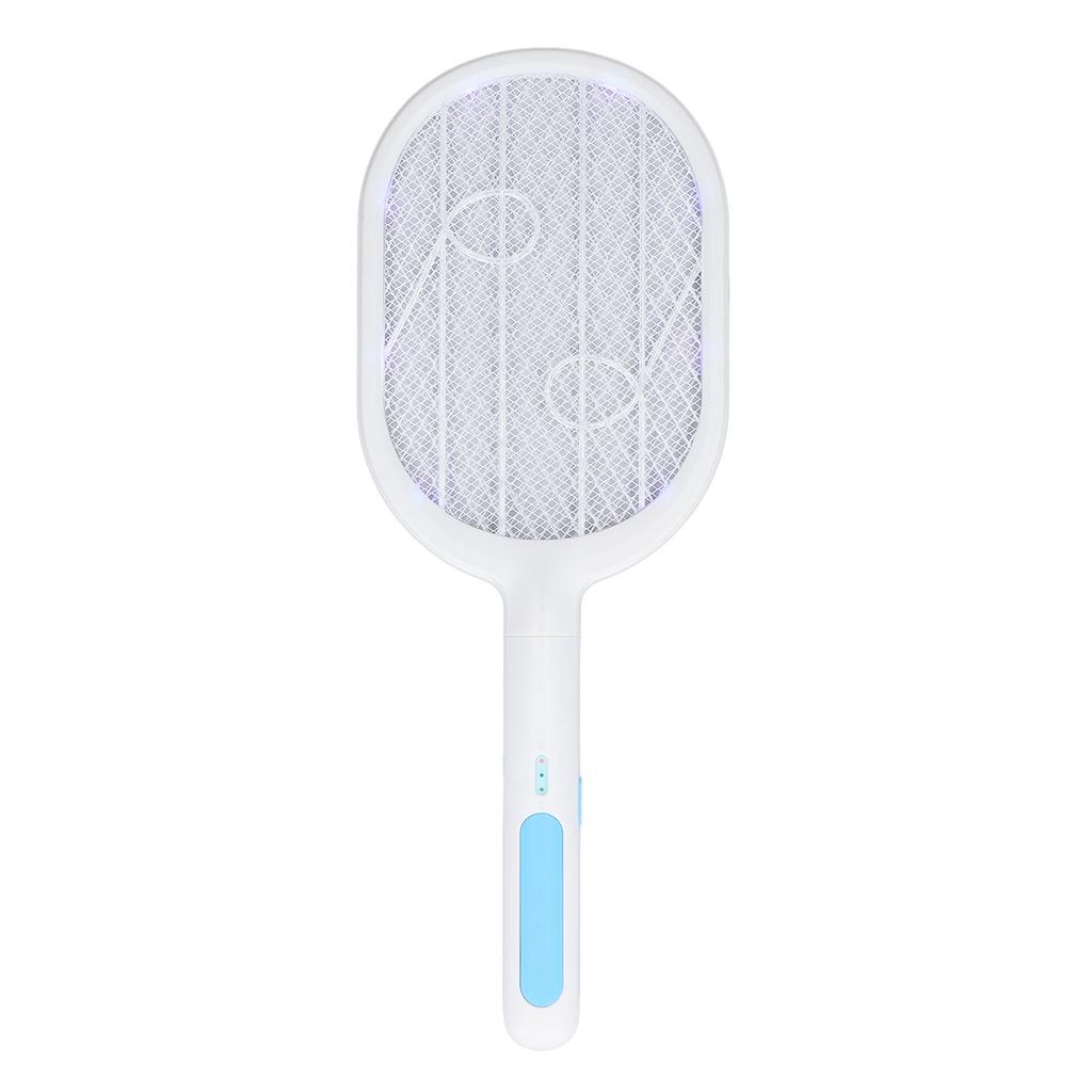 Electric Mosquito Racket Multi Function 2 In 1 USB Charging Quiet Fly Zapping Racket Mosquito