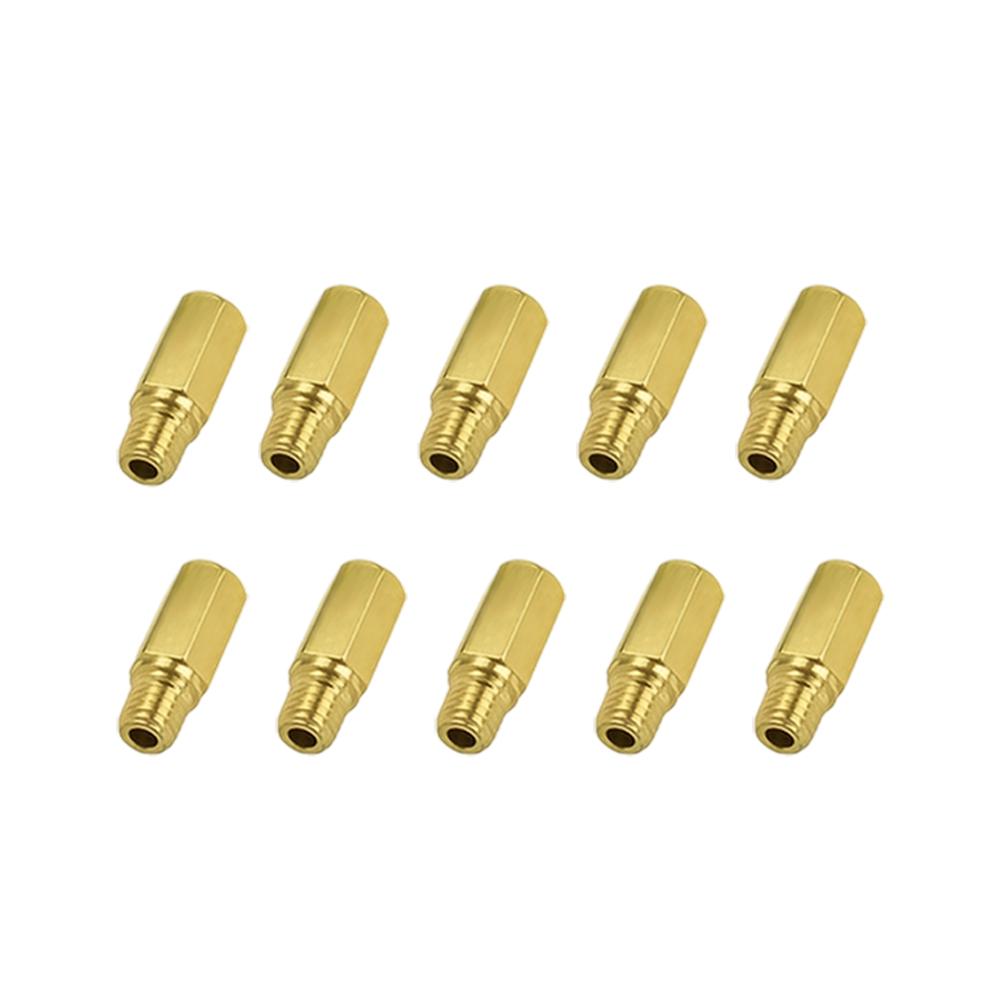 10Pcs Motorcycle Carburetor Main Jets Slow Pilot Jets M5 6mm Thread for PWK Keihin OKO CVK Carb Set Injector Nozzle