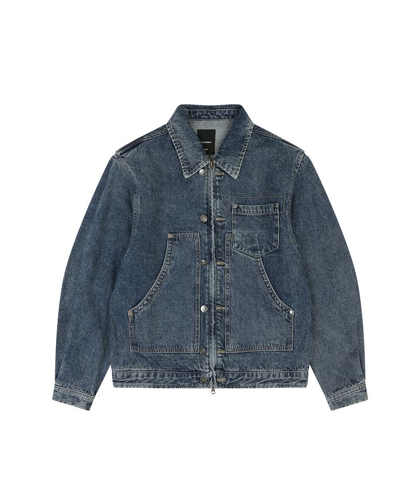 W Standard Denim Jacket [3 Colors]
