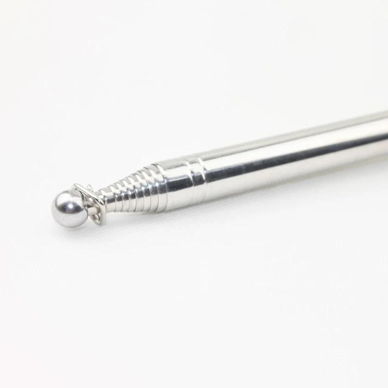 Guide Flagpole 2.5m Telescopic Flagpole Stainless Steel Flagpole Teaching Whip Outdoor Flagpole