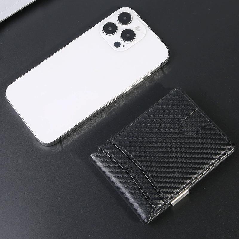 Men's Wallet Money Clip Card Bag PU Leather Card Holder Multi-function Card Case High Quality Rfid Anti-theft Card Clip Wallets