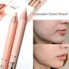 Wooden Concealer Pencil Waterproof Natural Cover Acne Scars Dark Circles Spot Corrector Brighten Under Eyes Contour Makeup Stick