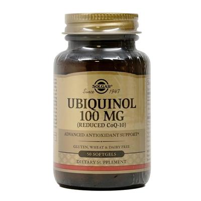 Ubiquinol (Μειωμένο CoQ-10) 100 mg, 50 μαλακές γέλη