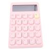 Solar Calculator 12 Digits Large Display Responsive Mechanical Buttons Cute Basic Standard Calculator for   Study