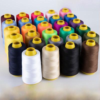 Polyester Sewing Thread In White Color for Household and Hand Sewing – Pagoda Thread 402.