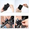 Universal Phone Silicone Holder Bicycle Motorcycle Mobile  Buckle Pull Non-slip Adjustable Bike Handle GPS Mount barracket Stand