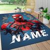 Custom Name "Spider-Man: Web Heroes" Carpet Rug Customizable Soft Washable Anti-Slip Home Living Room Sofa Mats Personalized Rug. 090916