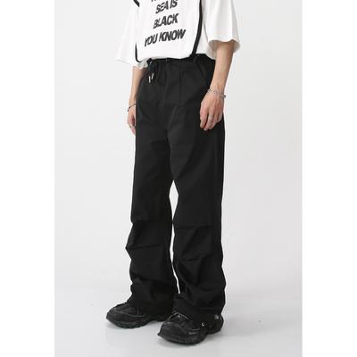 Herren Frühjahr Neues Produkt Lässige Hip Hop Arbeitskleidung Große Tasche Lose Koreanische Mode Hosen