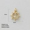 Cute Marine Animal Starfish Conch Charms For Jewelry Making Supplies Gold Color Shell Crab Dijes Diy Earring Bracelet Necklace