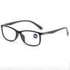 Fashion Men Women'S Anti-Blue Reading Glasses Trendy Transparent Far Sight Eyeglasses Unisex Ultralight Presbyopia Prescriptions