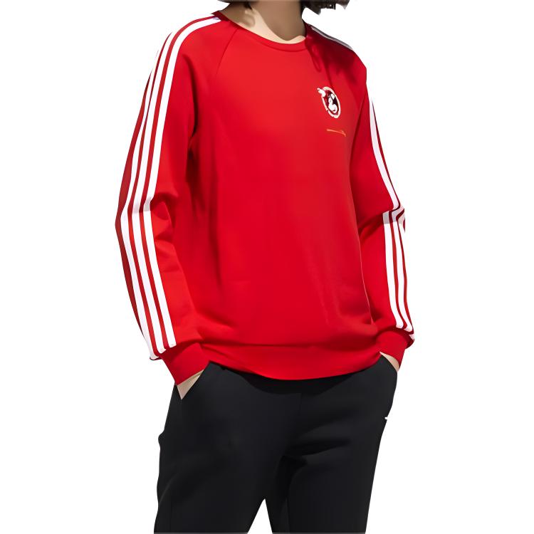 Adidas Neo X Disney Adidas Neo CNY Collection Sweatshirts Women's Crew Neck Moderate Regular GE7770