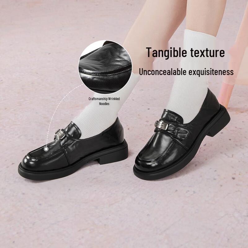 Bestore Women s British Style Loafers 36