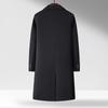 FAPAI Men's Long Business Wool Blend Overcoat