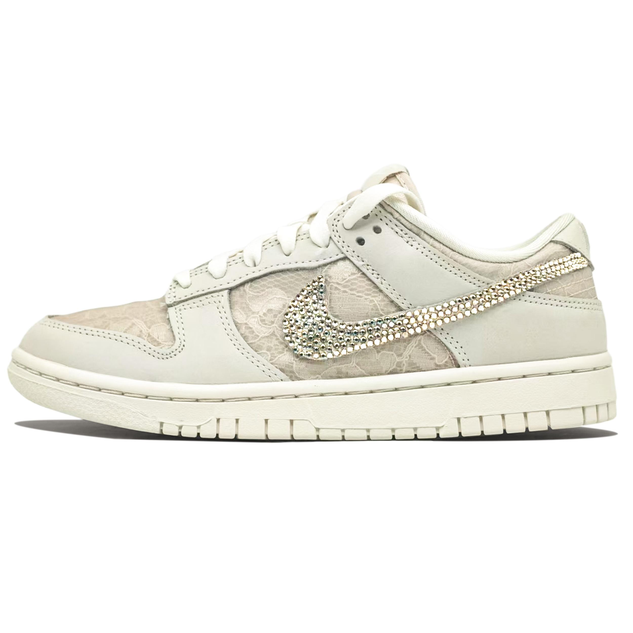 

Nike Dunk Fragrant Amber 2.0 Abrasion Resistant Low top Skateboard Shoes Women s Beige HJ5870-100(Team1321-2.0) 36