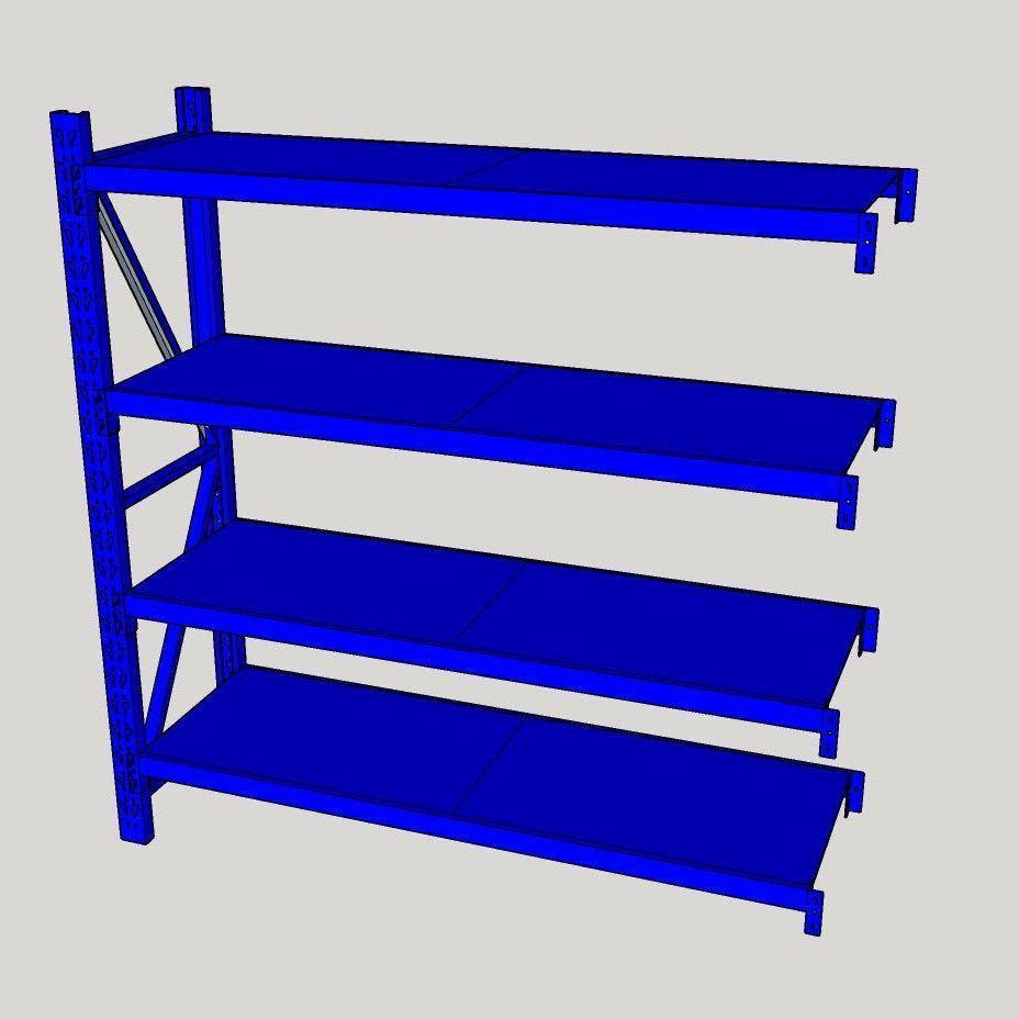 Multi-Layer Floor-Standing Iron Storage Racks for Home, Balcony, and Warehouse Display