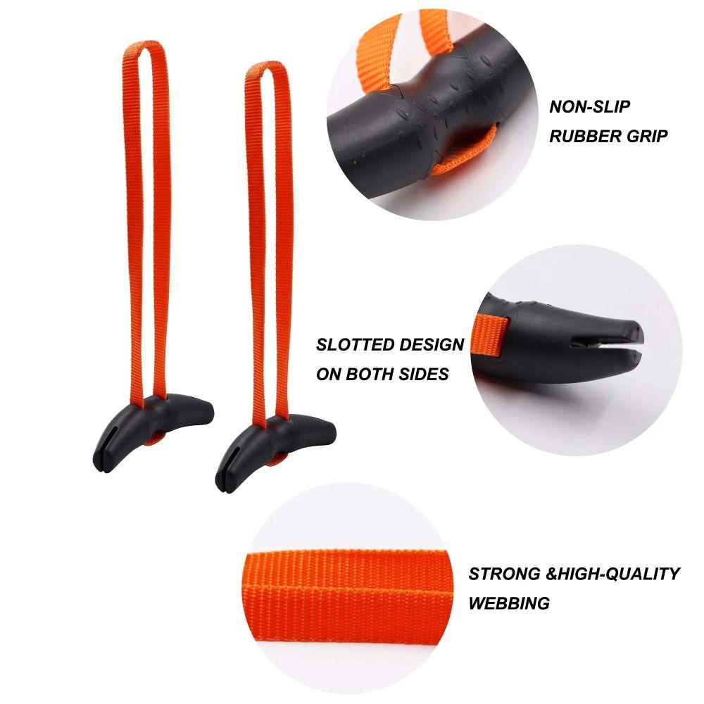1 Pair Multifunctional Fitness Tranining Grip Handles Adjustable Horn Shape Handles Grips  Men/Women