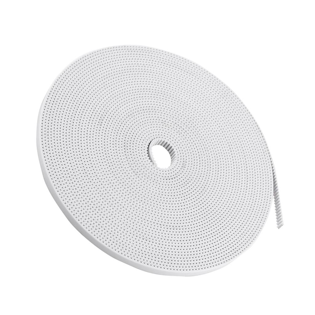 10M White Open Timing Belt Width 6mm PU with Steel Core 3D Printer Accessory