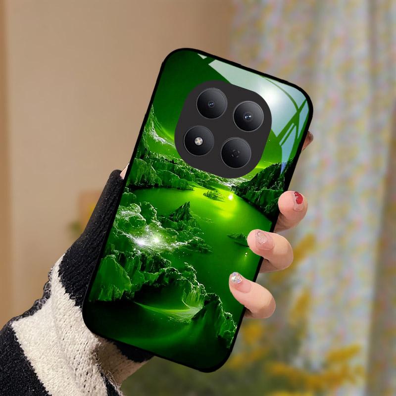 For Xiaomi POCO M8 Pro 5G Case M8Pro Tempered Glass Phone Cover For Redmi Note 15 Pro Plus Note15 Pro+ 5G Funda Camera Protector