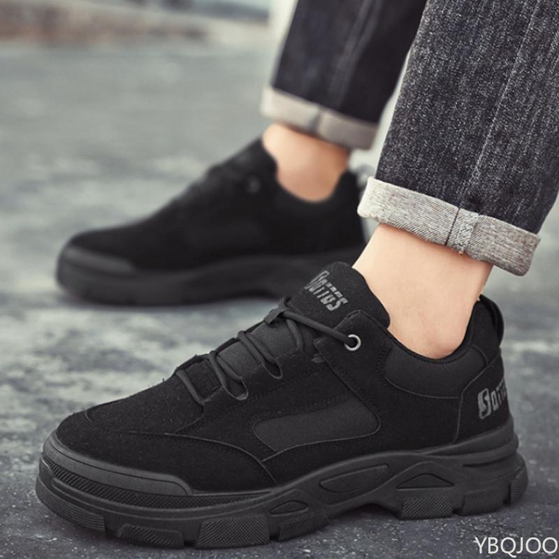 Men's Spring New Breathable Anti Slip Wear Resistant Shoes Sporty Simple Comfortable Breathable Fashionable Trendy Board Shoes