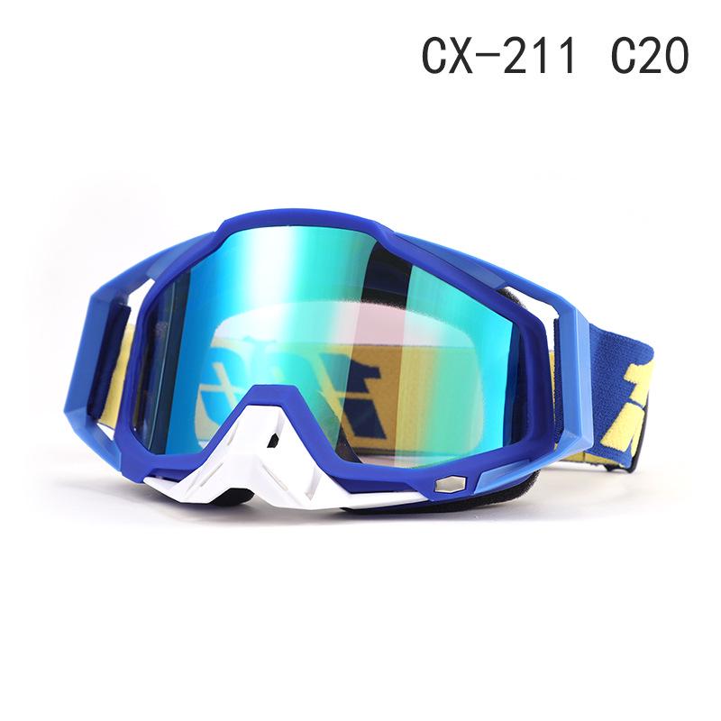 Gafas de Moto y Esquí a Prueba de Viento Transfronterizas: 100% Todoterreno, Equitación al Aire Libre y Protección para Descenso