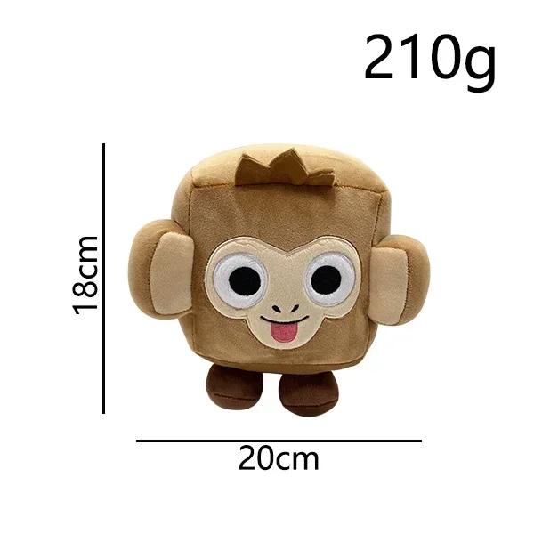 Cartoon Pet Simulator X Plush Toys Big Games Stuffed Doll Cat Dog Bee Animals Plushies Pillow Kids Birthday Christmas Gifts