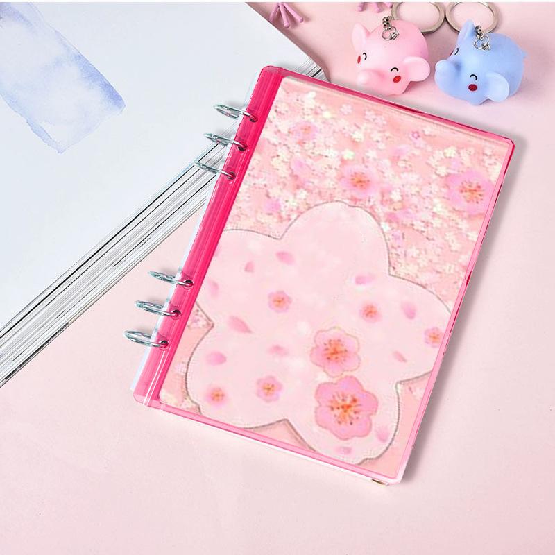 WTEMPO DIY Silicone Mold Creative Epoxy Resin Mold Ideal for Making Flow-sand Notebooks Notebook Cover Resin Mold