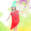 Vestiti da frutta per bambini Verdura / Fiori / Meloni e Frutta Abbigliamento per esibizioni Sfilata di moda
