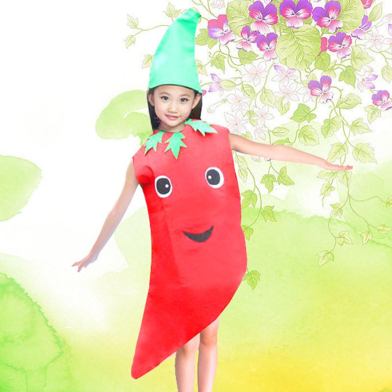 

Детская фруктовая одежда Овощи / Цветы / Дыни и фрукты Сценическая одежда Показ мод free size（100-135）