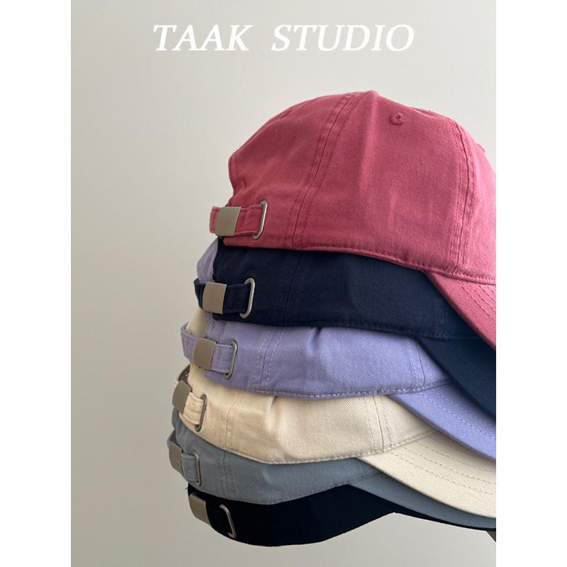 Plum Adjustable Color Baseball Cap Women Trendy Style With Letters Embroidered