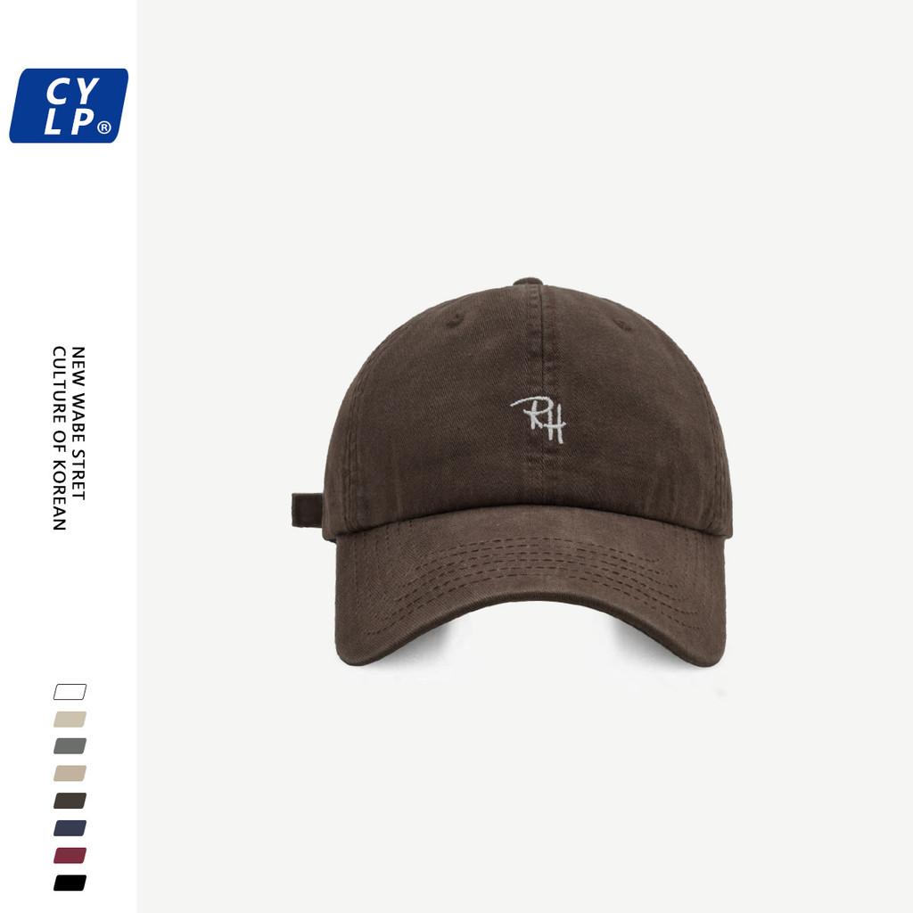 Style Korean Versatile Duckbill Cap With Elegant Lettering And Fit Comfortable