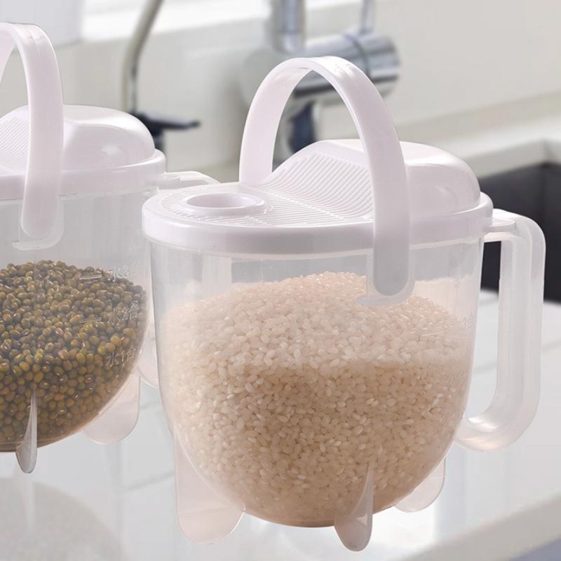 Draining Basket Strainer Colander for Cleaning Fruits Vegetables Rice Noodles, Kitchen Colander with Rinsing Function