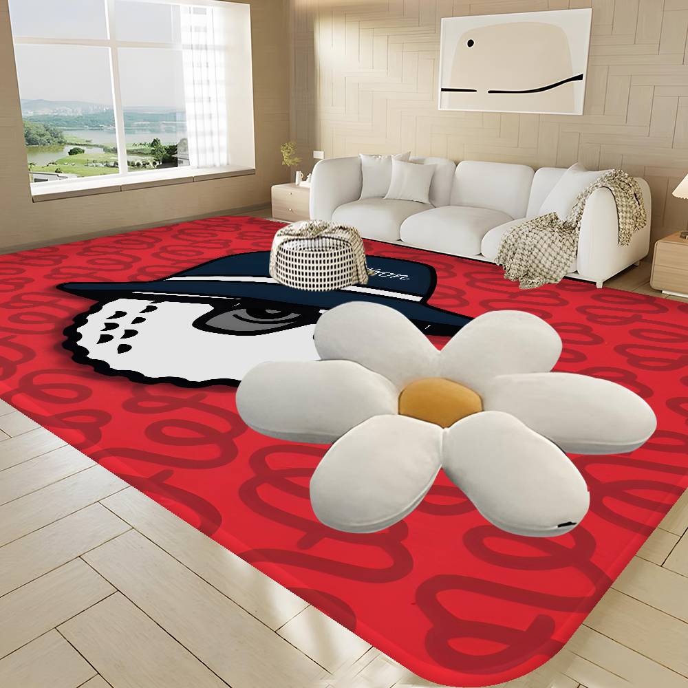 Fashion M-Malbon G-Golf Floor Mat INS Style Soft Bedroom Floor House Laundry Room Mat Anti-skid Household Carpets