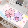 Tappetino Mouse Carino Aasamimichan con Bordo in Gomma Antiscivolo Bordo Bloccato Spessificato Tappetino da Scrivania per Laptop Gaming
