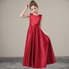 Mädchen Sommer Temperament Einfache Kleid Kleider Mittleren und Großen Kindern Elegante und Schöne Leistung Kleider