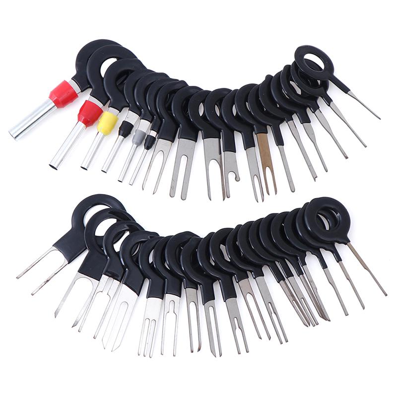 36Pcs Car Terminal Removal Tool Wire Connector Extractor Puller Release Pin