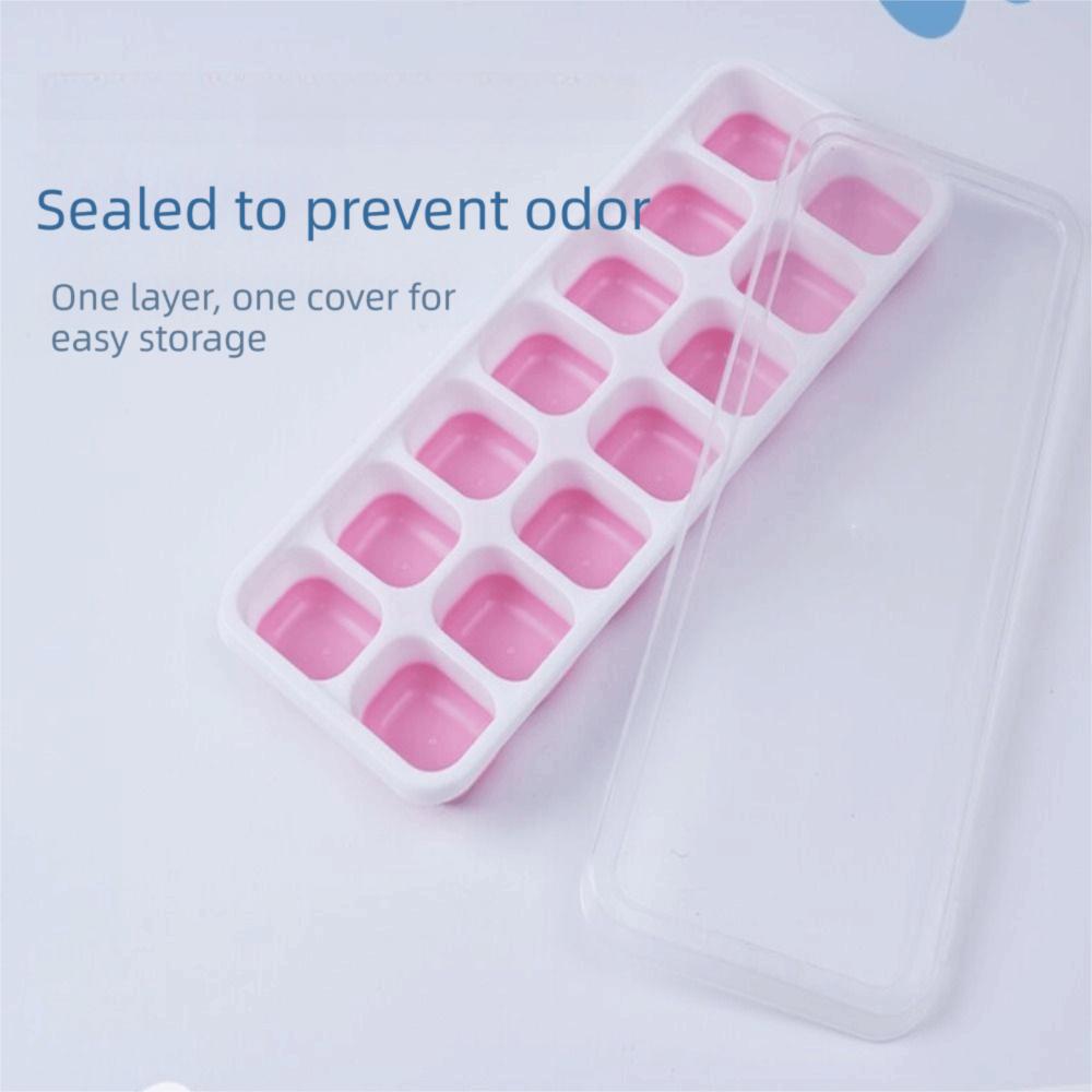 Silicone Silicone Mold 14 Grid Ice Cube Maker Freeze Tool Ice Blocks Maker  DIY Cocktail