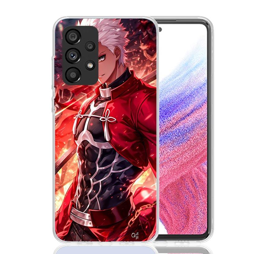 Fate Zero Stay Night Archer Phone Case For Samsung Galaxy A17 A16 A14 A15 A13 A57 A56 A54 A55 A53 A37 A36 A34 A35 A33 A26 A24 A2