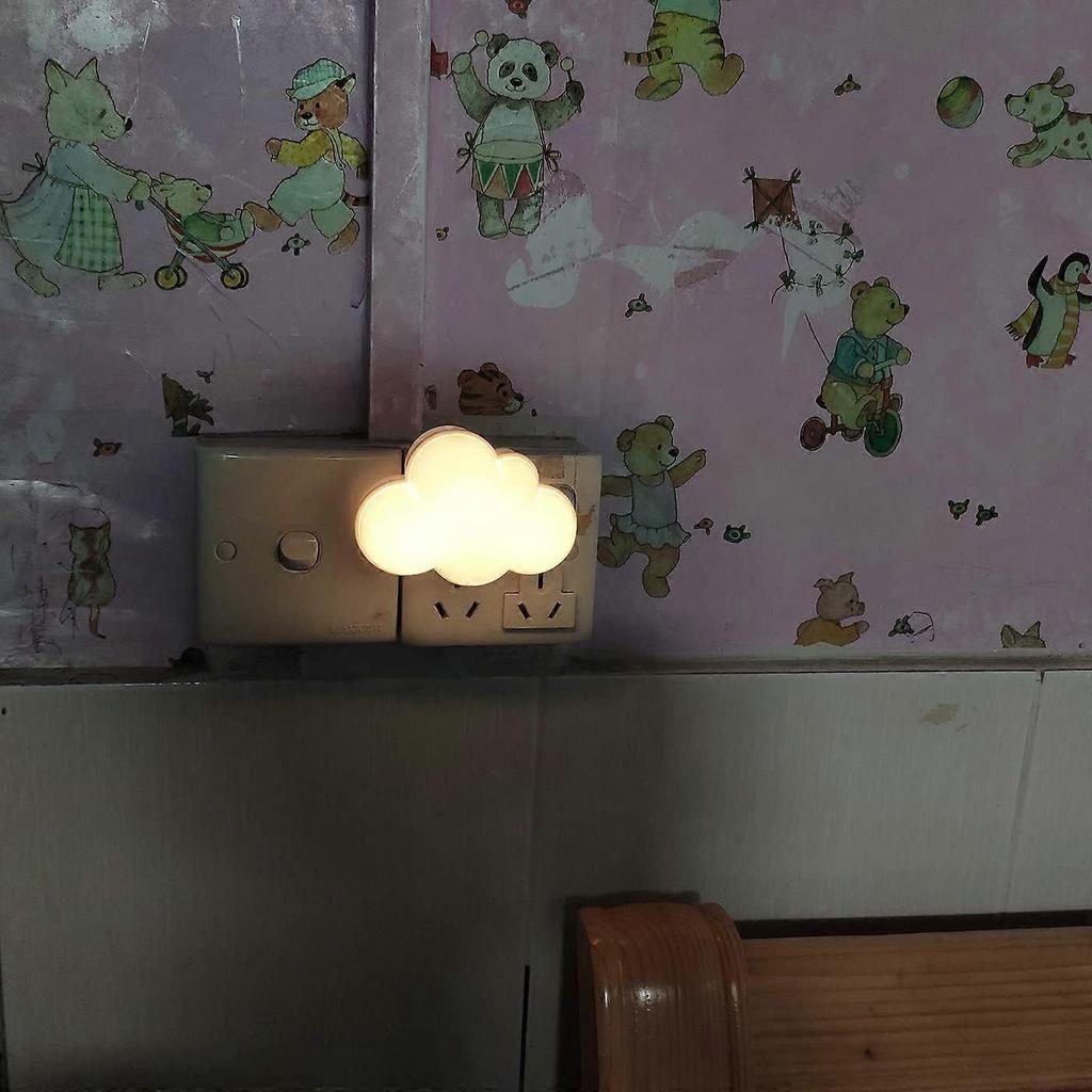 2 Pack LED Night Light Plug in Lamp Cloud Night Light Mini Pretty Night Lights