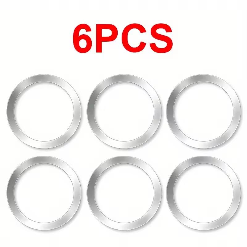 Universal Metal Rings Sticker for Magsafe Magnetic Wireless Charger for iPhone Samsung Xiaomi Car Phone Charger Plate Iron Sheet