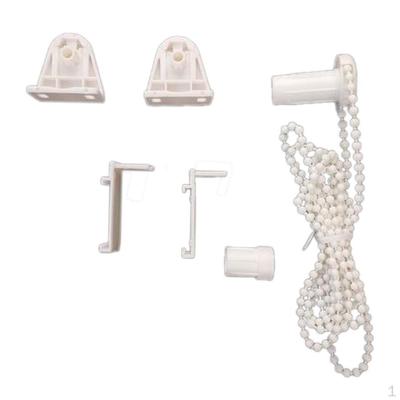25mm Rollenbeschlag, Jalousie-Kupplungsbügel Seitenrolle Kette Reparatur-Beschlag-Set Fenster