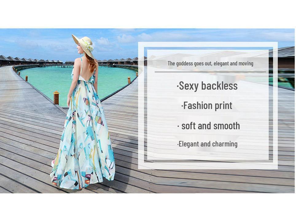 Feeënmotief Chiffon Strandjurk - Editie Zeebadvakantie