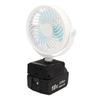 5in Cordless Fan Rechargeable Desk Fan Battery Powered Small Electric Fan with 2 USB Charging Ports