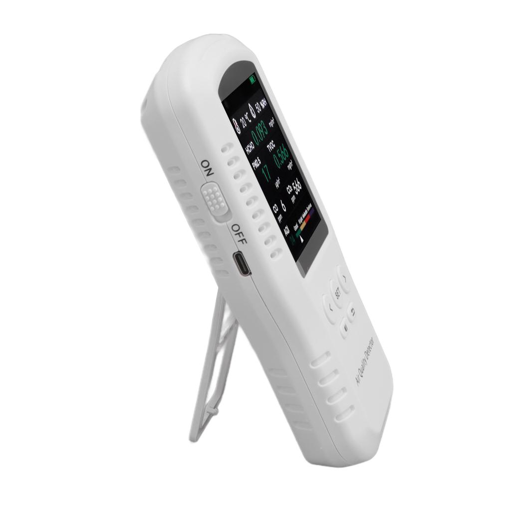 USB Luftqualitätsmessgerät Hohe Genauigkeit mit 3,2-Zoll-LCD PM2.5 Formaldehyd-Detektor Messgerät für Neues Haus