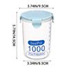 Food Storage Containers, Kitchen Storage Box Sealing Food Preservation Plastic Fresh Pot Container For Kitchen