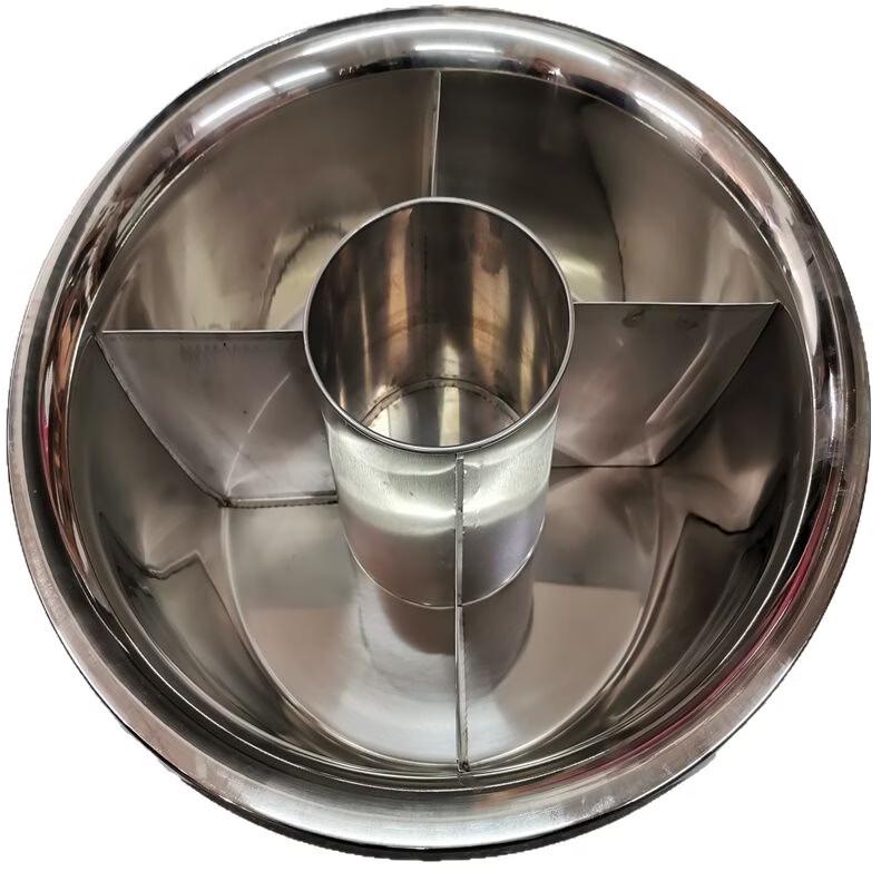 Stainless Steel Multi-Compartment Hot Pot