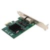 PCIE X1 Ethernet Card BCM5720 Gigabit Dual Port Copper Cable RJ45 Media Interface PCIE Network Adapter for WOL PXE VLAN