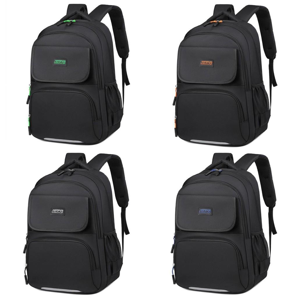 Unisex Oxford Backpack With Laptop Sleeve Breathable Design For School Travel
