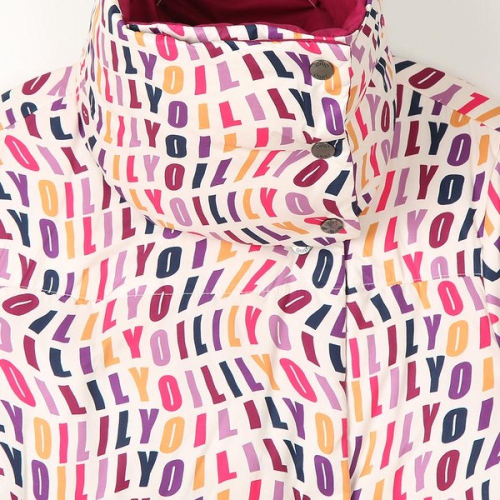 Oilily Reversible Pattern Down Jacket Owdfajp007