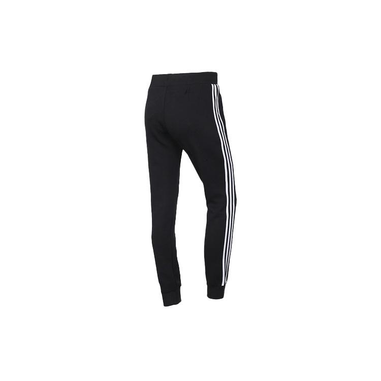 (WMNS) Adidas Sports Tapered Pants Asia Sizing 'Black White' Women's DW5728